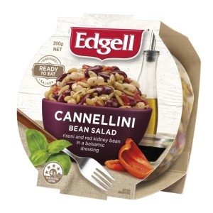 Shelf stable salad in a bowl delivers on-the-go option